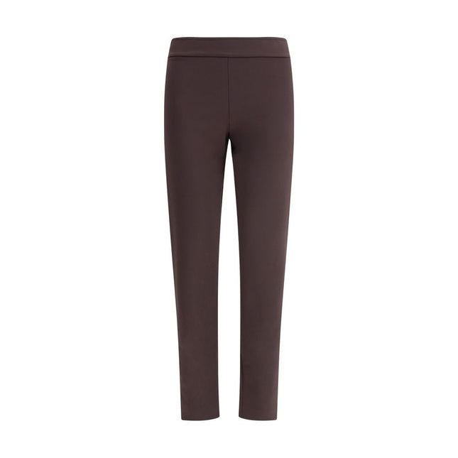 Avenue Montaigne Brown Polyamide Casual Pants