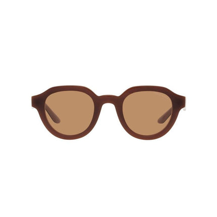 Giorgio Armani Brown Acetate Sunglasses