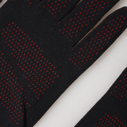 Dolce & Gabbana Black DG Logo Cotton Hands Mitten Men Gloves