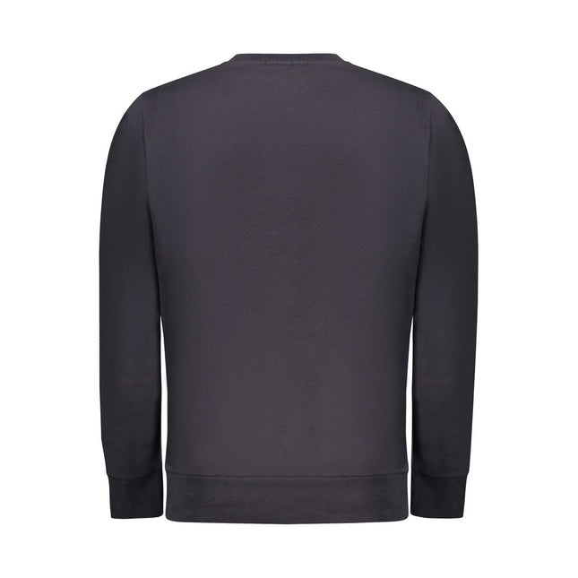 Rifle Blue Cotton Men Sweatshirt