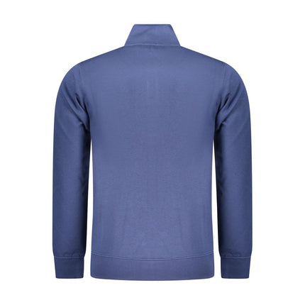 Rifle Blue Cotton Men Sweatshirt
