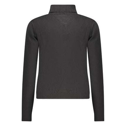 Tommy Hilfiger Black Cotton Women Sweater