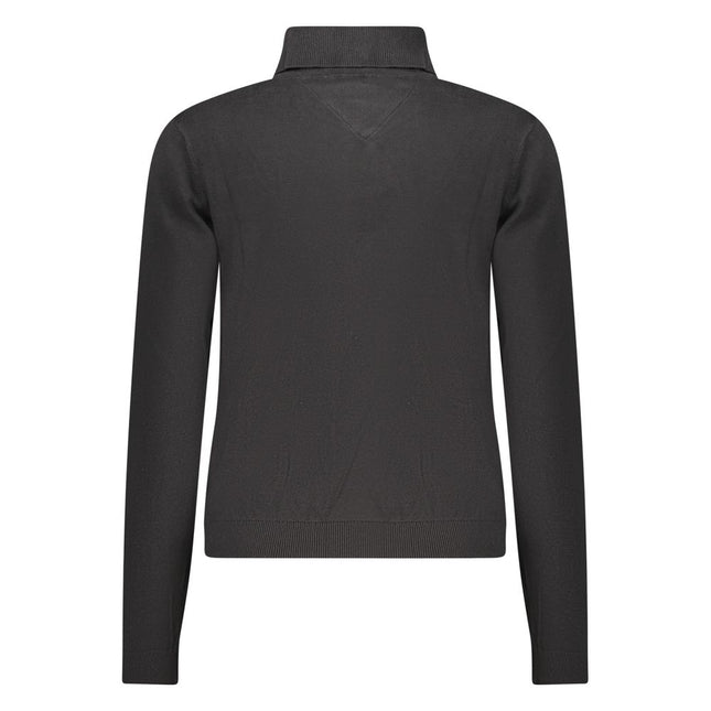 Tommy Hilfiger Black Cotton Women Sweater