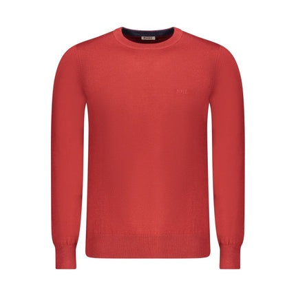 Rifle Red Wool Men Sweater