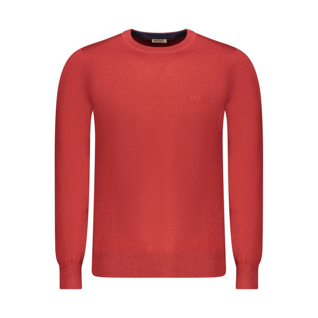Rifle Red Wool Men Sweater