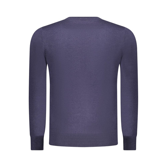 Rifle Blue Polyester Men's Sweater