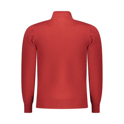 Rifle Red Polyester Men Sweater
