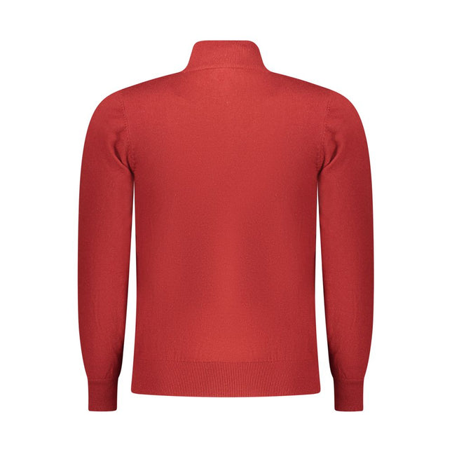 Rifle Red Polyester Men Sweater