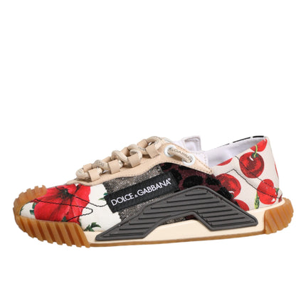 Dolce & Gabbana Multicolor Logo Low Top NS1 Sneakers Shoes