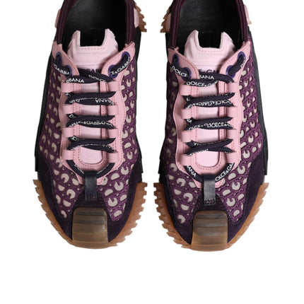 Dolce & Gabbana Multicolor Logo Low Top NS1 Sneakers Shoes