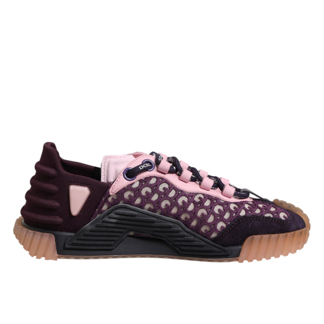 Dolce & Gabbana Multicolor Logo Low Top NS1 Sneakers Shoes