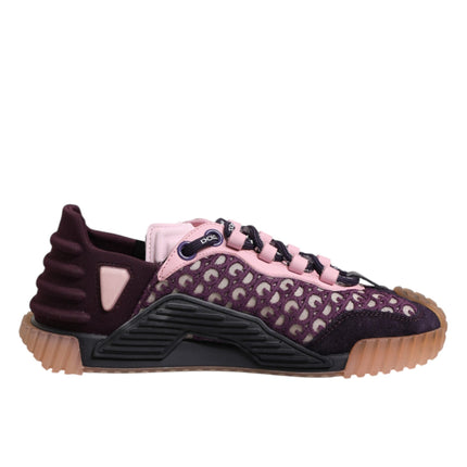 Dolce & Gabbana Multicolor Logo Low Top NS1 Sneakers Shoes