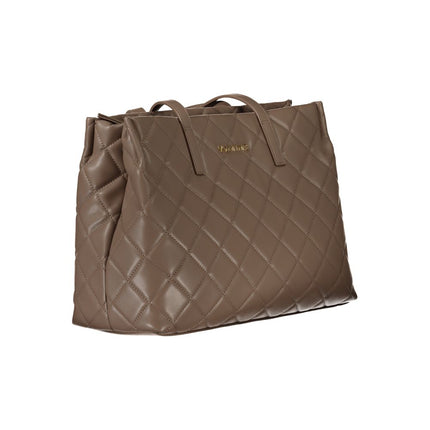Mario Valentino Brown Polyurethane Women's Bag