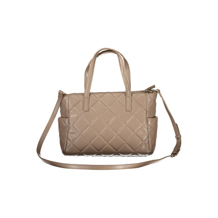 Mario Valentino Brown Polyurethane Women's Bag