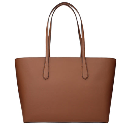 Michael Kors Brown Leather Shoulder Bag