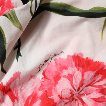 Dolce & Gabbana Multicolor Floral Off Shoulder Blouse Top