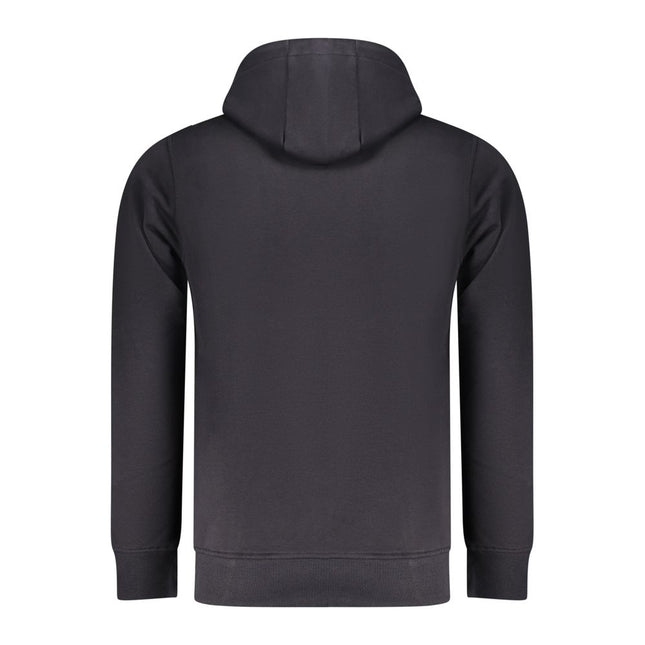 Rifle Blue Cotton Men's Hoodie