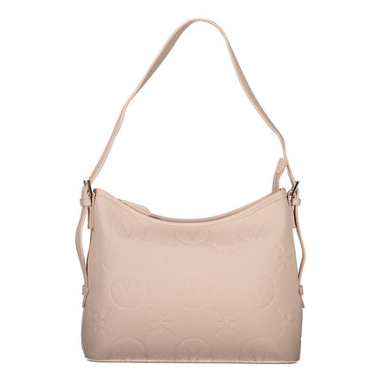 Mario Valentino Rosa Poliuretano Donna Bag with Adjustable and Removable Strap