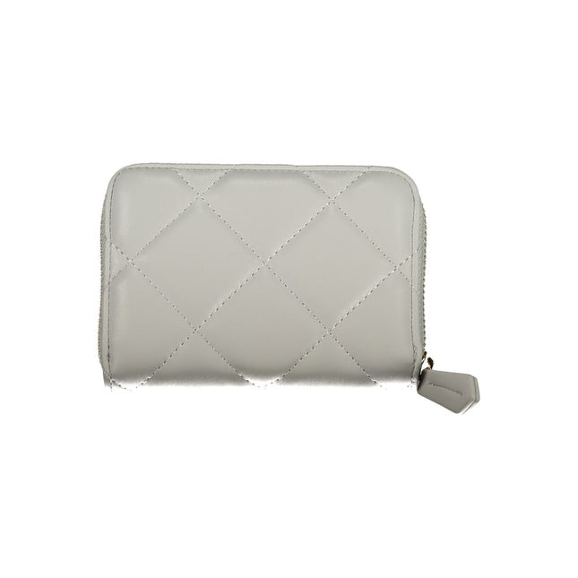 Mario Valentino Gray Polyurethane Women's Wallet