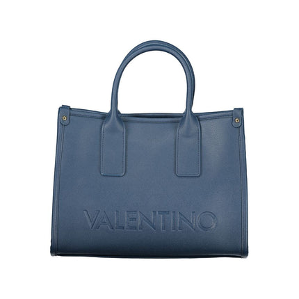 Mario Valentino Blue Polyurethane Women's Bag