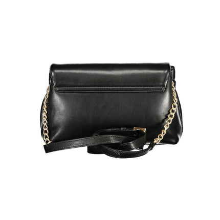Mario Valentino Nero Polyurethane Woman Shoulder Bag