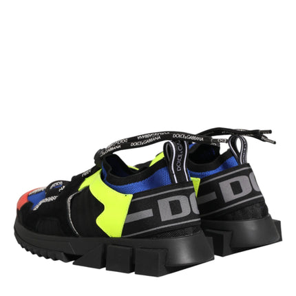 Dolce & Gabbana Multicolor Low Top Sorrento Sneakers Shoes