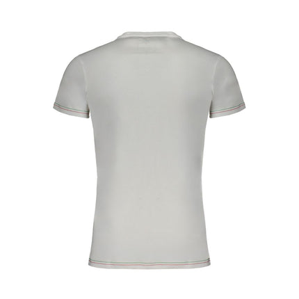 Aeronautica Militare White Cotton Men's T-Shirt
