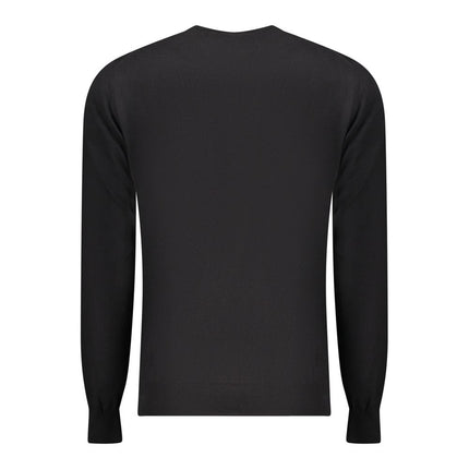 Accademia Militare Black Cotton Men's Sweater