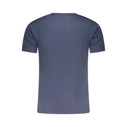 Aeronautica Militare Blu Cotton Men's T-Shirt