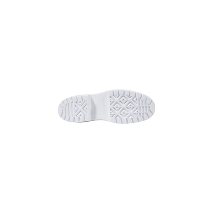 Converse White Fabric Chunky Sneakers