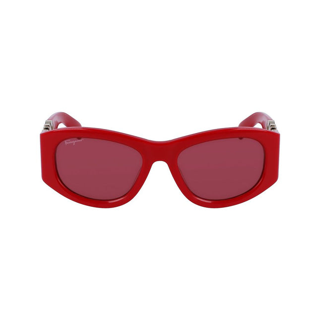 Ferragamo Multicolor Acetate Sunglasses