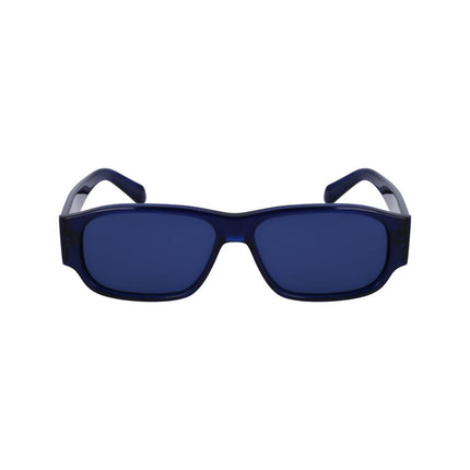 Ferragamo Blue Acetate Sunglasses