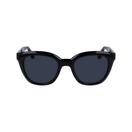 Ferragamo Black Injected Sunglasses