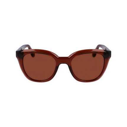Ferragamo Brown Injected Sunglasses