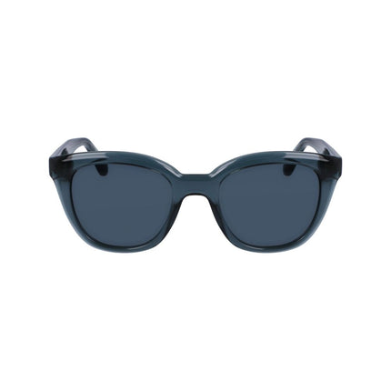 Ferragamo Blue Injected Sunglasses