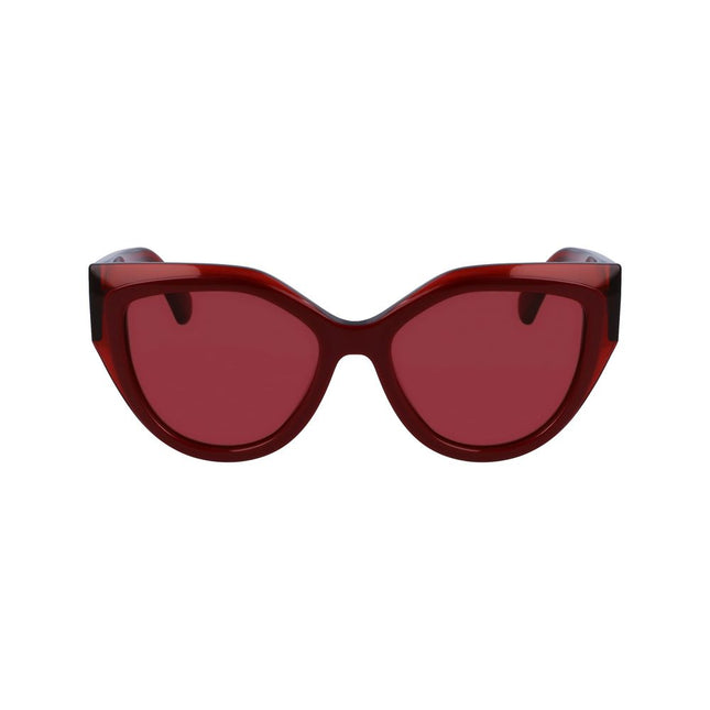 Ferragamo Multicolor Acetate Sunglasses