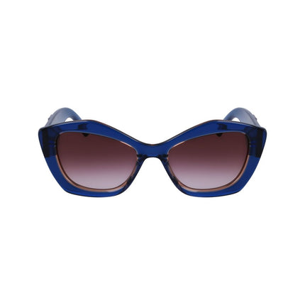 Karl Lagerfeld Blue Acetate Sunglasses