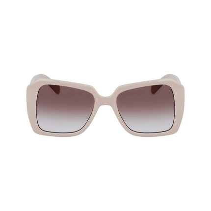 Karl Lagerfeld White Injected Sunglasses