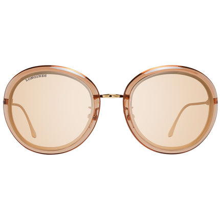 Longines Brown Metal Sunglasses