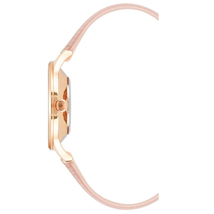 Nine West Multicolor Leather Dress Watch
