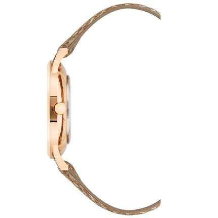 Nine West Multicolor Leather Dress Watch