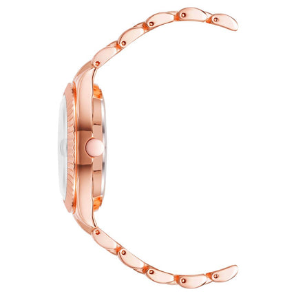 Nine West Multicolor Metal Dress Watch