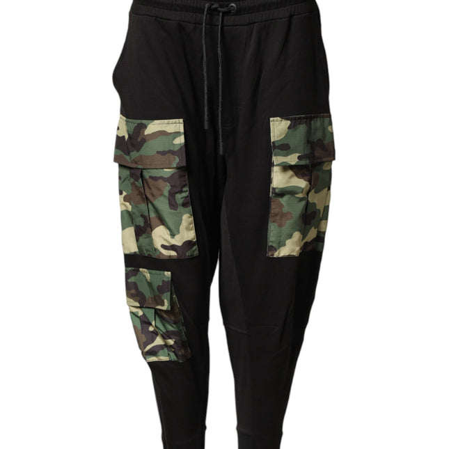 Dolce & Gabbana Multicolor Camouflage Cargo Jogger Men Pants