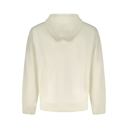 Calvin Klein White Cotton Men's Hoodie