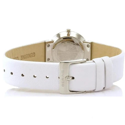 BERING White Fur Dress Watch