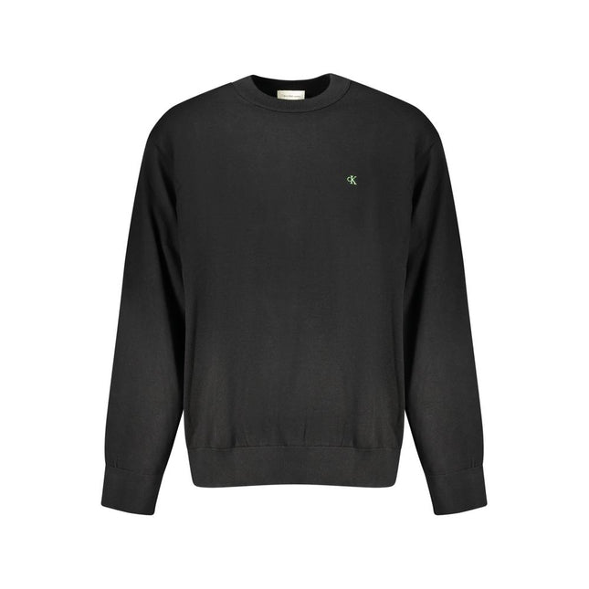 Calvin Klein Black Cotton Men's Sweater