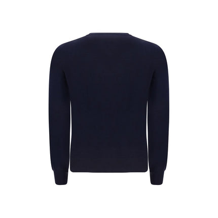 Brunello Cucinelli Blue Wool Oves Aries Sweatshirt