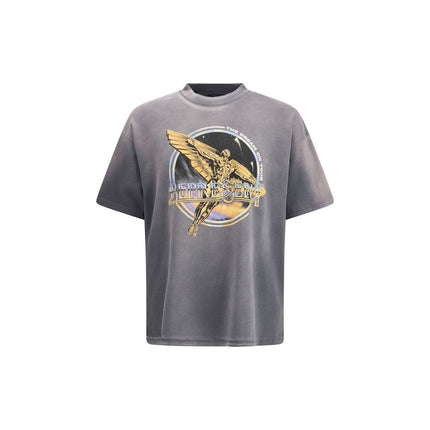 Represent Gray Cotton T-Shirt