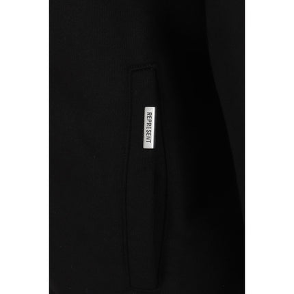 Represent Black Cotton Sweatshirt