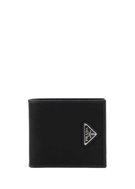 Prada Black Recycled Polyamide Wallet Prada